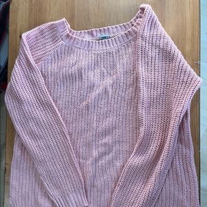 Pink Knit Sweater